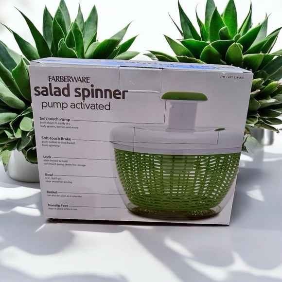 Farberware Salad Spinner - Picture 3 of 6